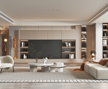 Modern A Living Room-ID:107330081