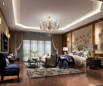 European Style Classical Style Bedroom-ID:400165085