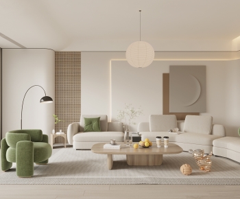Wabi-sabi Style A Living Room-ID:155142076
