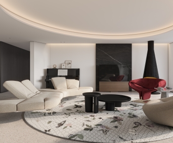 Modern A Living Room-ID:214849004