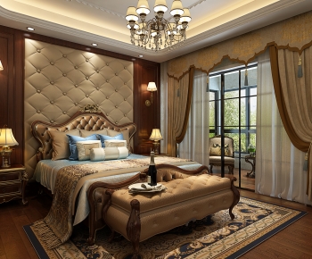 European Style Bedroom-ID:367563964