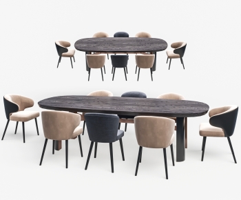 Modern Dining Table And Chairs-ID:837302926