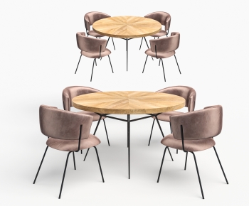 Modern Dining Table And Chairs-ID:284528029