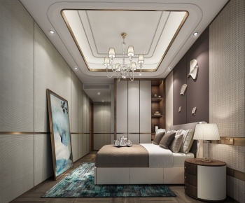 New Chinese Style Bedroom-ID:271915917