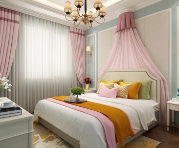European Style Girl's Room Daughter's Room-ID:673803096