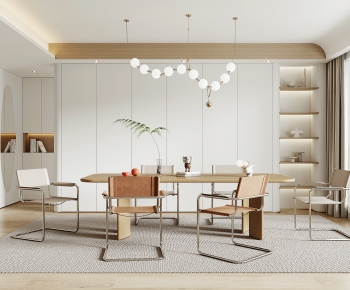 Modern Nordic Style Dining Room-ID:253531931