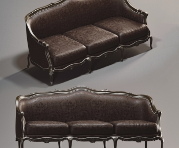 European Style Three-seat Sofa-ID:401258959