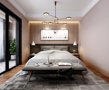 Modern Bedroom-ID:517720941