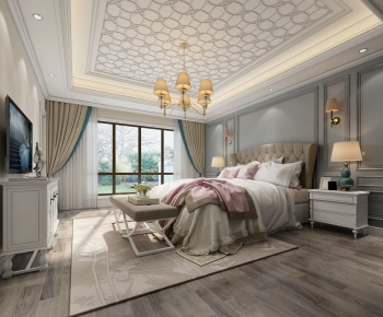European Style Bedroom-ID:965130097