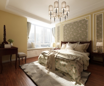 American Style Bedroom-ID:232479614