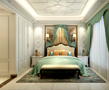 European Style Bedroom-ID:620491982