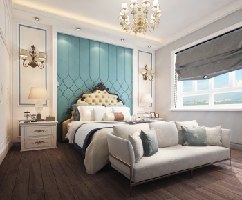 European Style Bedroom-ID:447140933