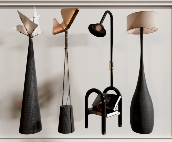 Wabi-sabi Style Floor Lamp-ID:119244107