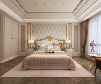 European Style Bedroom-ID:438621047