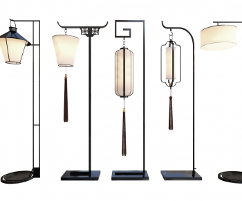 New Chinese Style Floor Lamp-ID:222801921