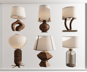 Modern American Style Wabi-sabi Style Table Lamp-ID:718264109