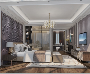 New Chinese Style Bedroom-ID:914323097