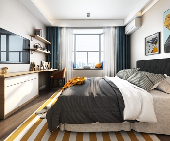 Modern Bedroom-ID:870830063