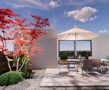 Modern New Chinese Style Courtyard/landscape-ID:472071899