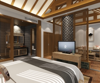 New Chinese Style Guest Room-ID:308367016