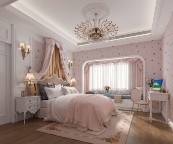 European Style Girl's Room Daughter's Room-ID:561397083