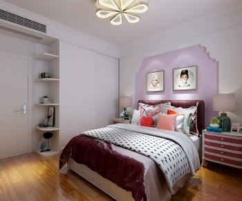 Nordic Style Bedroom-ID:648853066