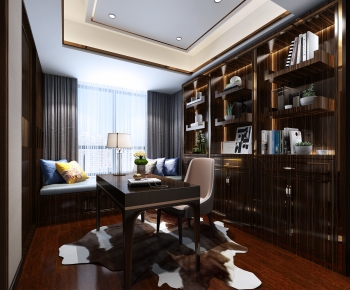 Post Modern Style Study Space-ID:548191116