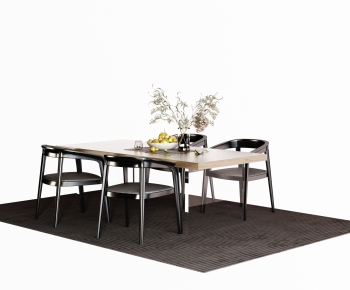 Modern Dining Table And Chairs-ID:685347085