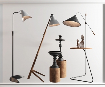 Wabi-sabi Style Floor Lamp-ID:469862941