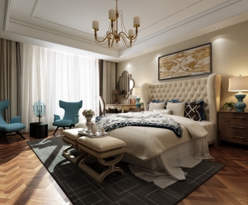 European Style Bedroom-ID:917800903