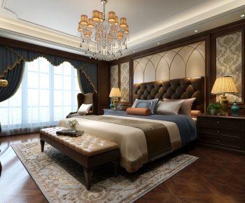 American Style Bedroom-ID:900033005