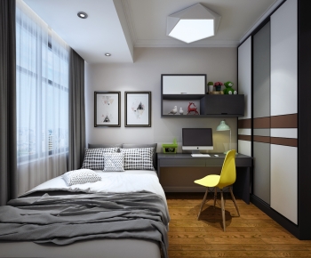 Modern Bedroom-ID:304229022