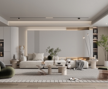 Modern A Living Room-ID:443170072