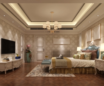 European Style Classical Style Bedroom-ID:828385113