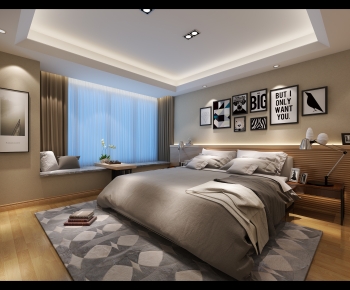 Nordic Style Bedroom-ID:246805914