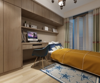 New Chinese Style Boy's Room And Son's Room-ID:179788118