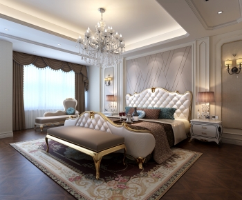 European Style Classical Style Bedroom-ID:963421112