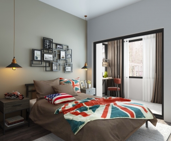 Nordic Style Bedroom-ID:690188884