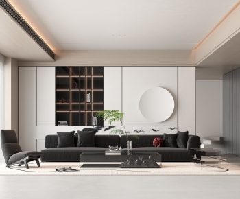 Modern A Living Room-ID:660598997