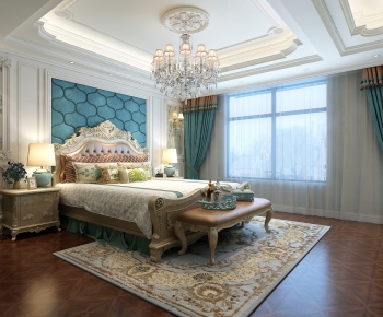 European Style Classical Style Bedroom-ID:679640832