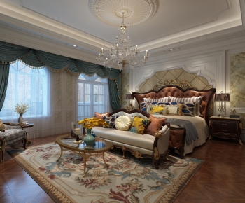 European Style Classical Style Bedroom-ID:497632989