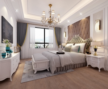European Style Bedroom-ID:185465106
