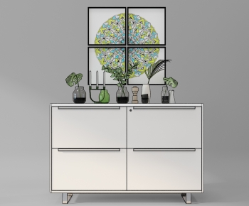 Nordic Style Side Cabinet-ID:343890914
