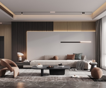 Modern A Living Room-ID:301170119