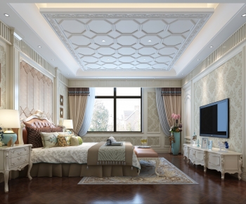 European Style Classical Style Bedroom-ID:590014933