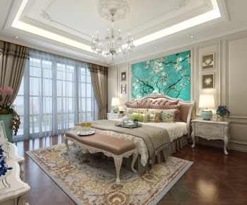 European Style Classical Style Bedroom-ID:934621109