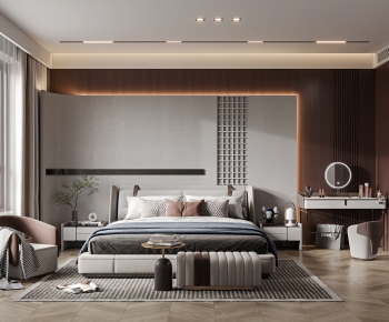 Modern Bedroom-ID:908859012