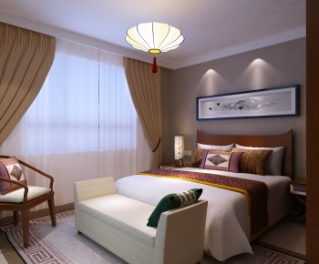 New Chinese Style Bedroom-ID:148215068