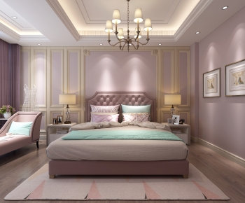 American Style Bedroom-ID:623152976
