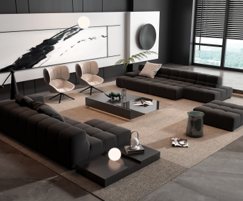 Modern Sofa Combination-ID:484035026
